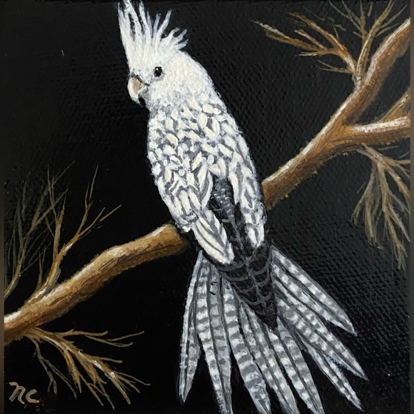 Hand Crafted Other - Hand Crafted Art -Cockatiel Magnet